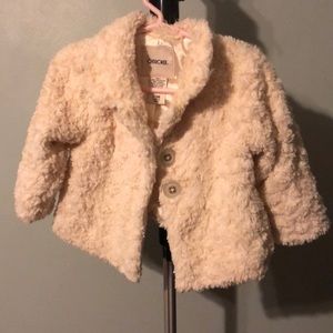 Faux fur jacket